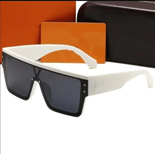 

2023clear lens 5 colour designer sunglasses men eyeglasses outdoor shades fashion classic lady sun glasses for women luxury sunglasses, White;black