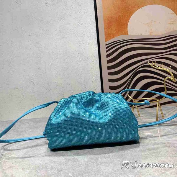 

botega venates jodie mini teen intrecciato pouch flash cloud pleated clip drawcord large capacity shoulder bag bc9y