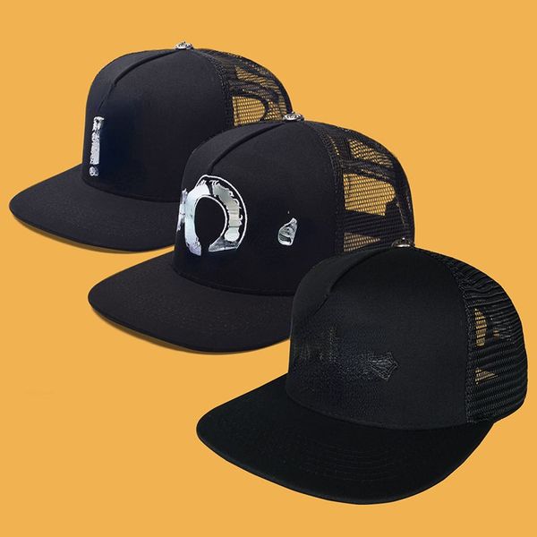 

ch baseball hat designer letters cross embroidered fashion street hip hop hat casual cap for men women, Blue;gray