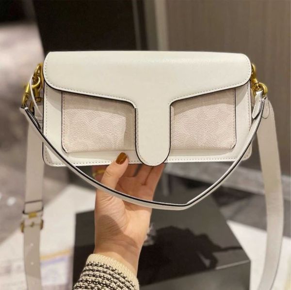 

2023 tabby designer bag shoulder bags belt designer totes womens fashion tabby 26 size genuine leather strap luxury