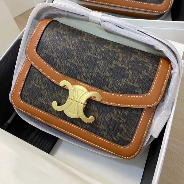 

designer bags caly leather women's bag old flower one shoulder autumn and winter