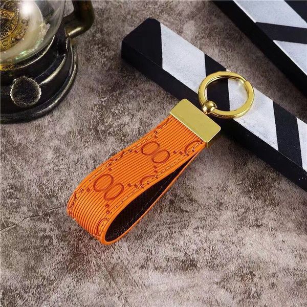 

delicate designer keychain couple style key chain holiday gift bags pendant charms gold plated buckle outdoor trendy wallet accessories keyc, Slivery;golden