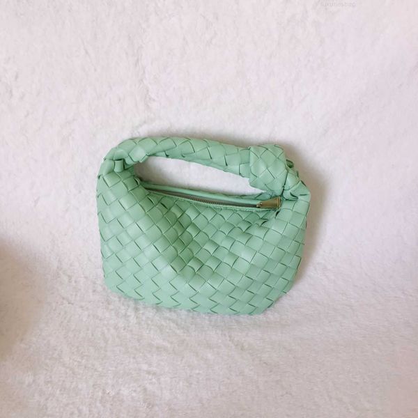 

botega venates jodie mini teen intrecciato pouch french minority portable cloud horn fashion texture versatile woven women's bag wlnu
