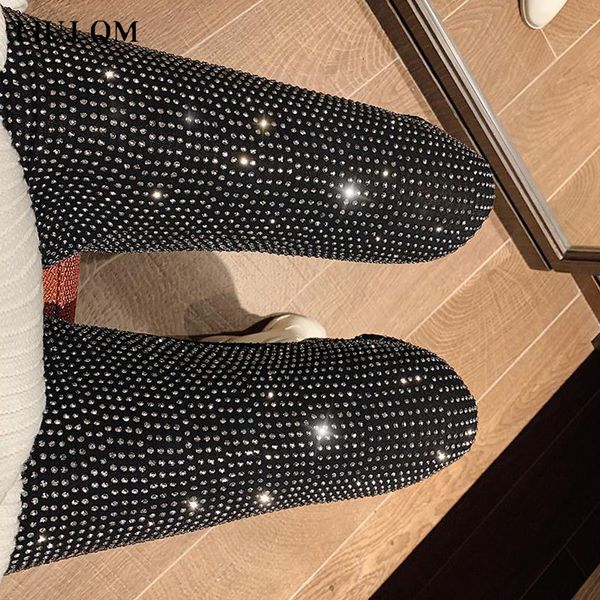 

women's pants s high stretch fashion trousers autumn drill harajuku sports ladies streetwear 230323, Black;white