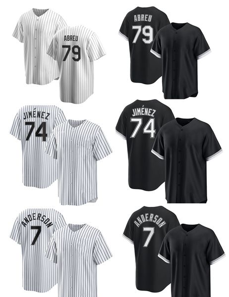 

79 abreu 74 fimenez 7 anderson baseball jerseys yakuda local online store fashion dropshipping accepted cool base jersey cool base wear whol, Blue;black
