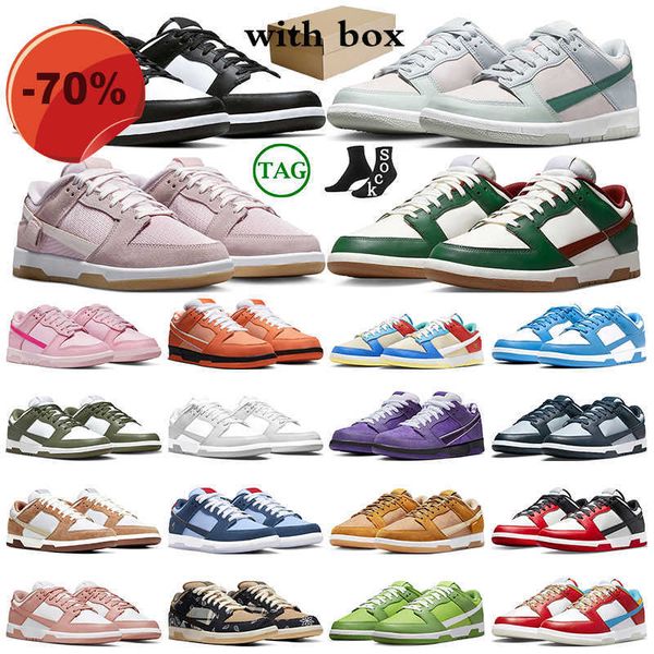 

box with panda men women running shoes sneakers triple pink mineral teal orange lobster medium curry why so sad chicago harvest moon gai