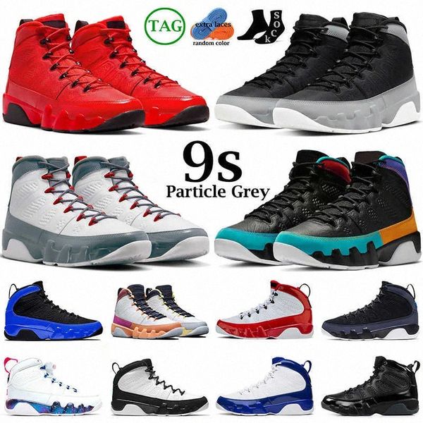 

men 9s basketball shoes jumpman 9 particle grey chile fire red change the world university blue gold gym racer bred mens trainers sport7eu0#, Black