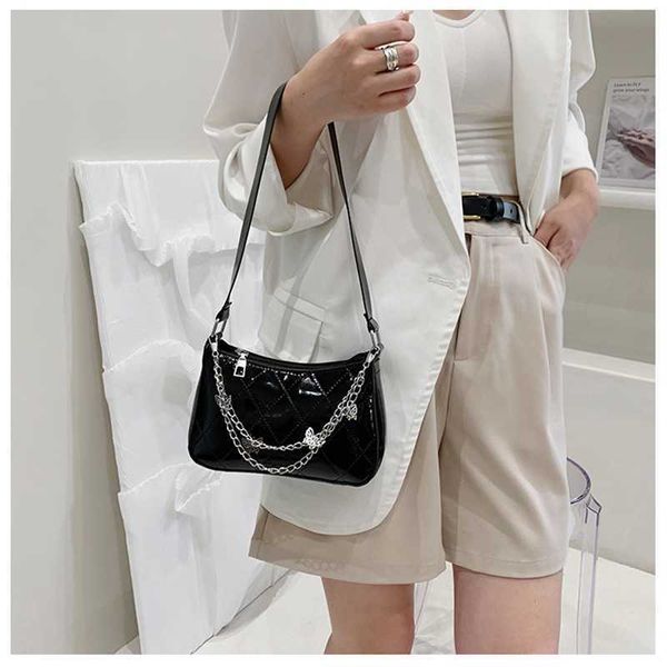 

accessory women armpit bag clothing with butterfly chain decoration detachable shoulder strap