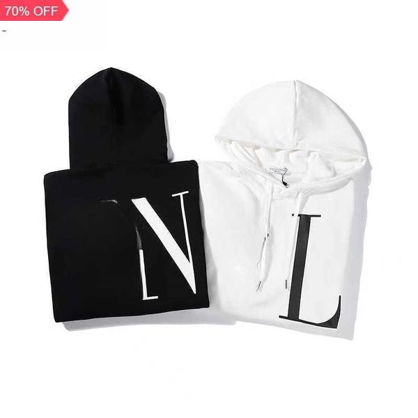 

mens hoodies black pullover sweatshirts vltn men designer y2k hoodie big v 3xl oversized hoody women 100% cotton womens 590