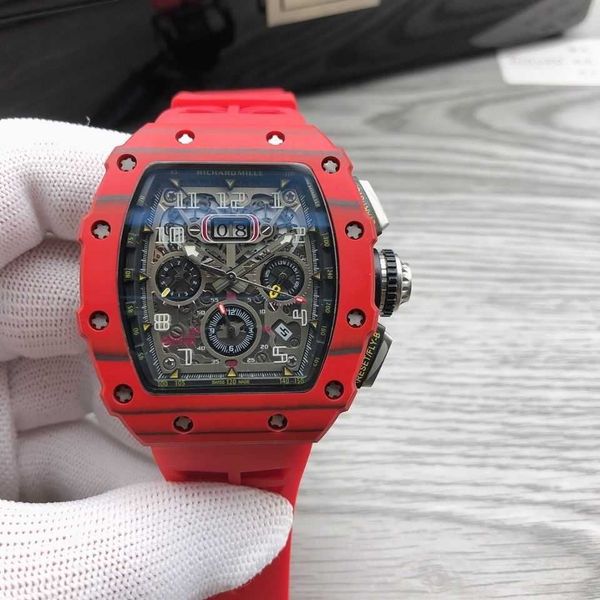 

richa milles mechanical watch red s watches devil carbon fiber mens black technology r same mill rm056 439p, Slivery;black