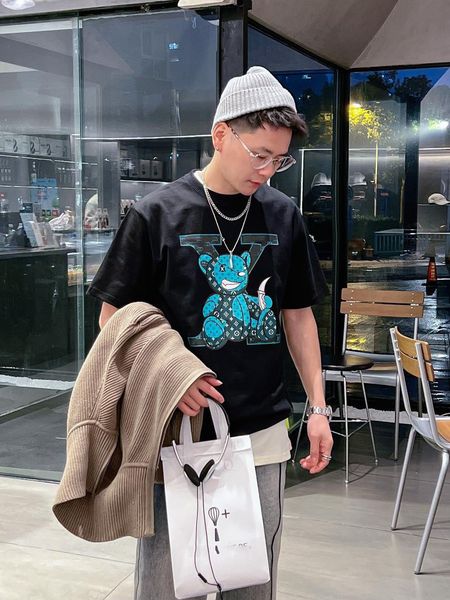 

mens t-shirts black white t shirts for men women tee designers tshirt luxury clothes fashion classic short sleeve cotton couple womens desig, White;black