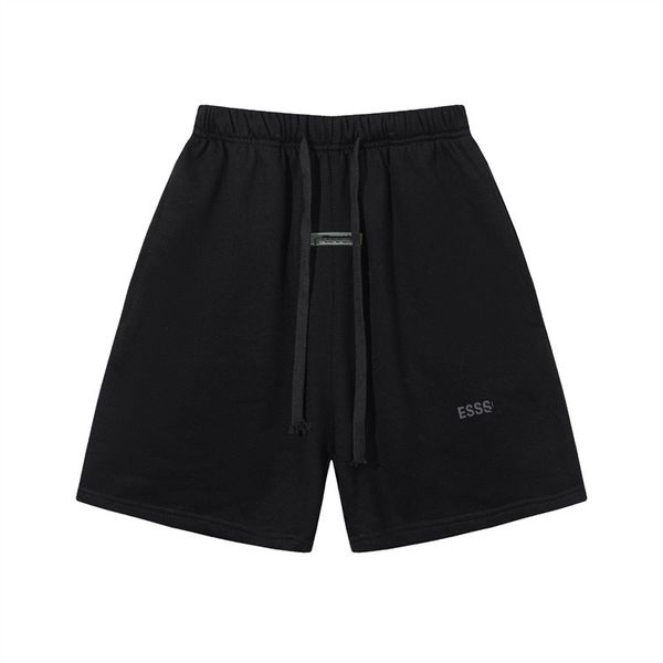 

mens shorts solid color track pant casual designer couples joggers pants high street shorts for men reflective short women hip hop streetwea, White;black