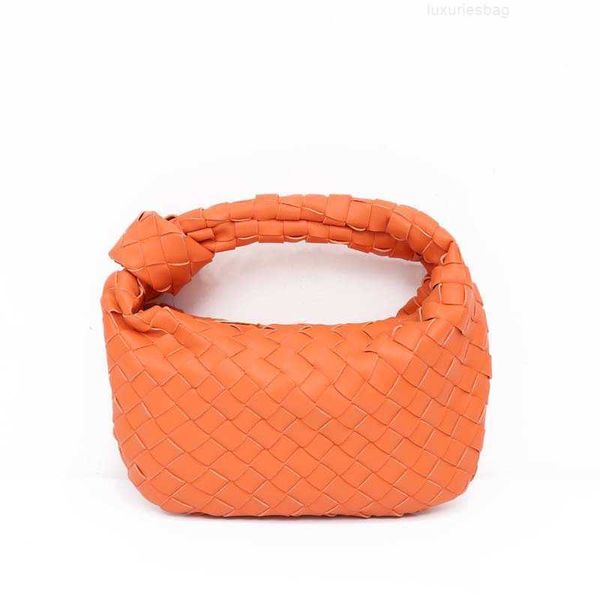 

botega venates jodie mini teen intrecciato pouch portable women's cloud soft skin wrinkled dumpling hand woven bag e5or