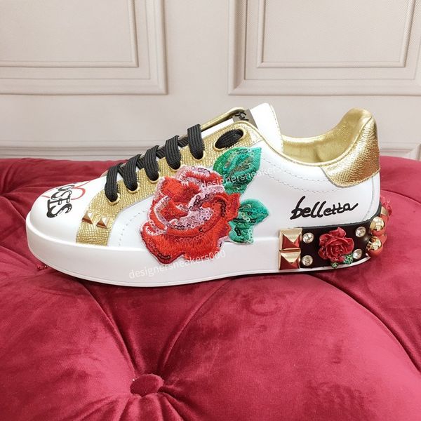 

2023 luxury designer shoes classic vintage men women trainers designers sneakers leather mesh sneakers, Black