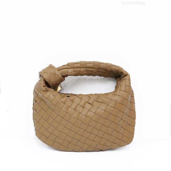 

botega venates jodie mini teen intrecciato pouch portable women's cloud soft skin wrinkled dumpling hand woven bag 7xk1