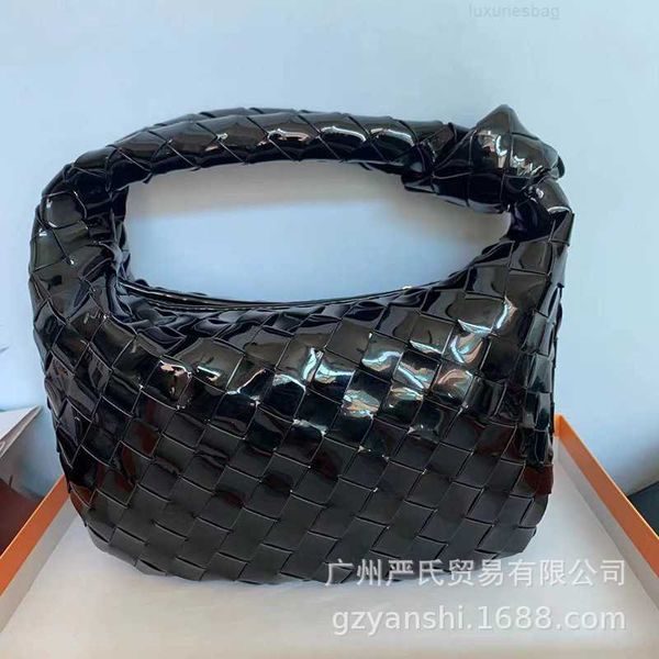 

botega venates jodie mini teen intrecciato pouch painted woven dumpling women's fashion versatile knotting handbag 7s7t