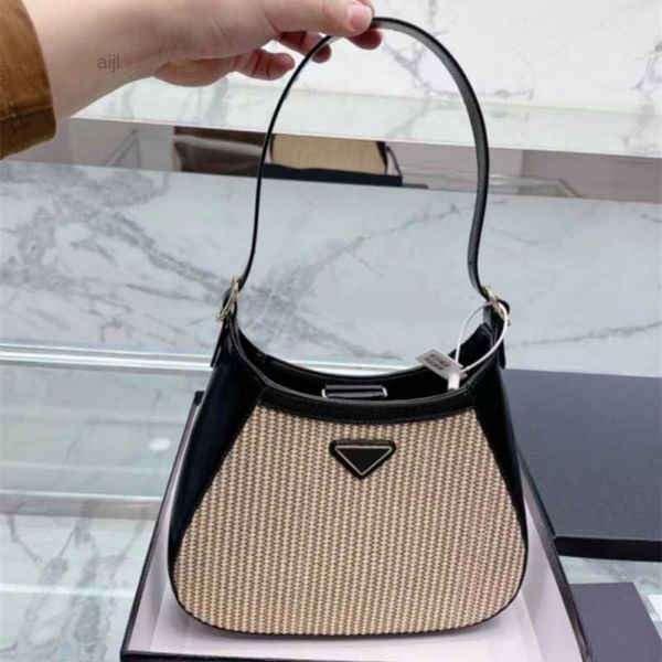 

linen cleo bags designer bag woman handbag luxury shoulder small tote handbags purse 4 colors triangle 2023