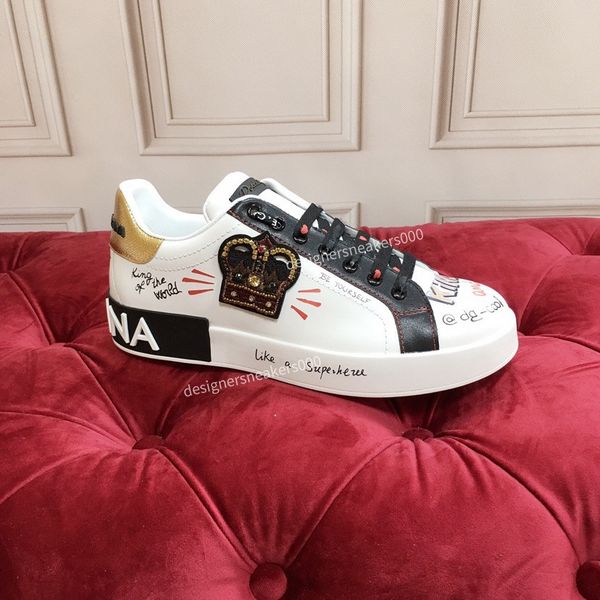 

luxury men low sneakers shoewomen casual shoes genuine leather shoes lace up designer women and men2023, Black