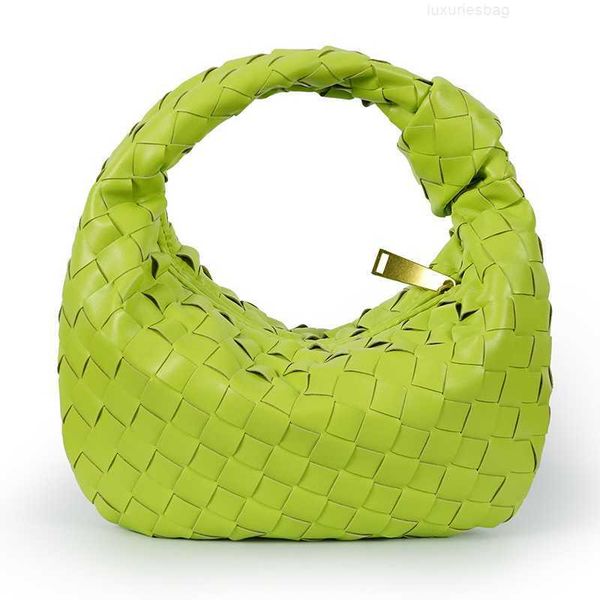 

botega venates jodie mini teen intrecciato pouch woven oxhorn knotted fashion handbag gz6p