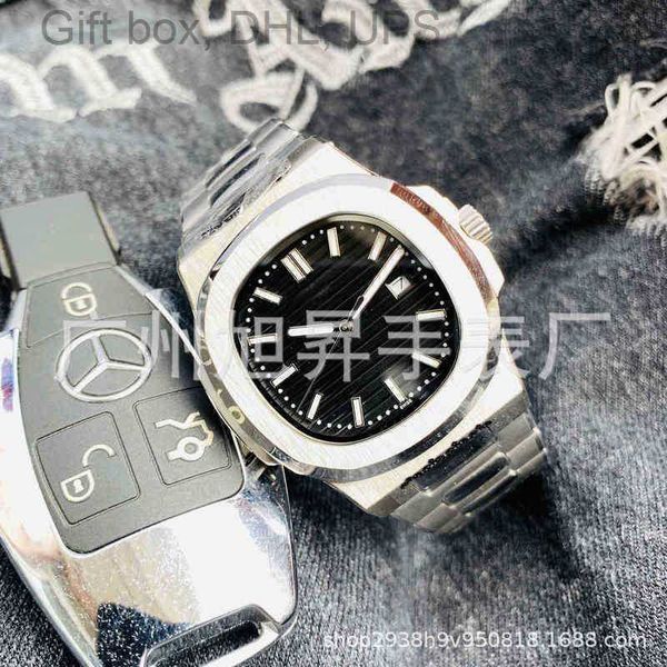 

luxury watches for mens pate philipp tiktok nautilus automaton superclone steel band men's sports night lightwristwatches fashion fyi8, Slivery;brown