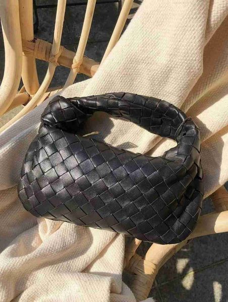 

botega venates jodie mini teen intrecciato pouch lg woven knot pleated dumpling axigo cow horn wrap one shoulder hand held women's bag
