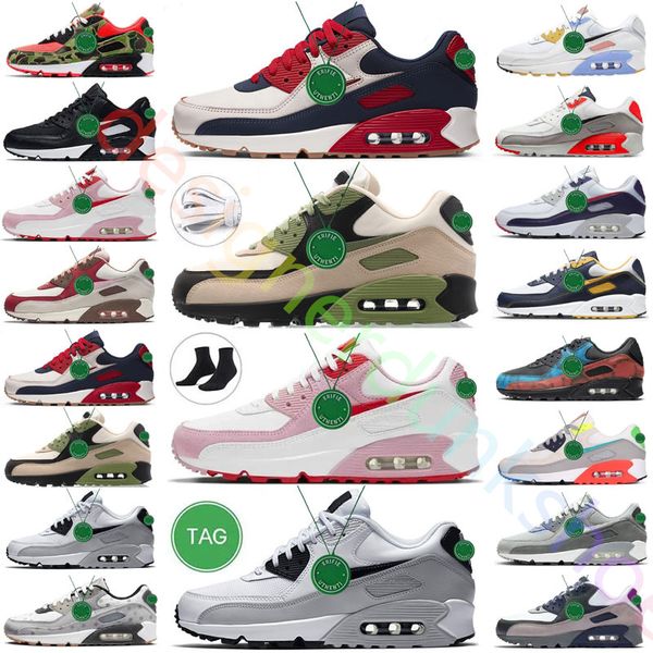 

max sports 90s running shoes black white triple white black volt infrared bred trail team gold desert 90 obsidain men trainers sneakers medi