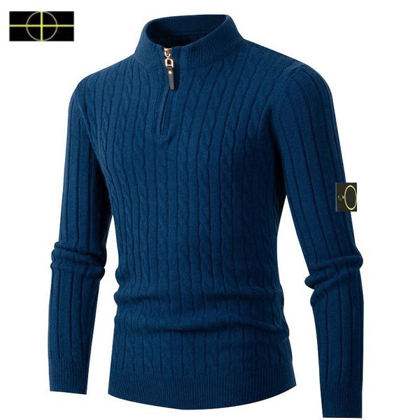 

2023 new sweaters men's large sweaters knitwear fashion stone sweater island lightweight casual versatile