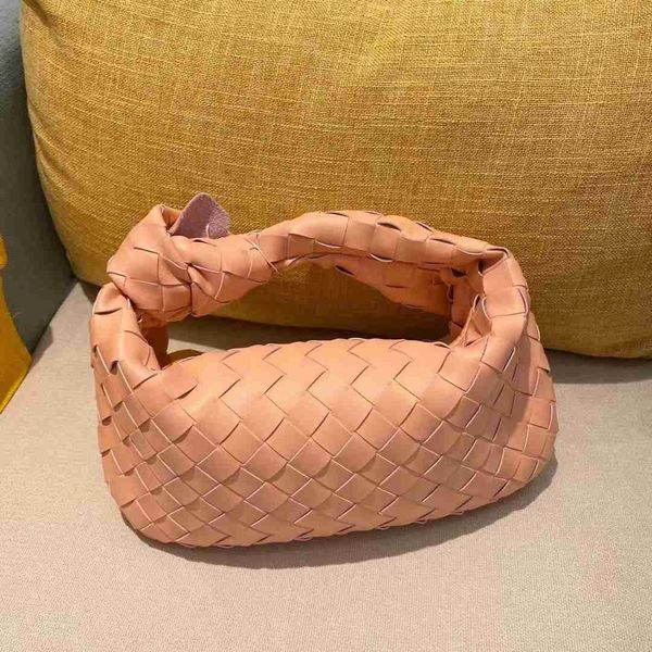

botega venates jodie teen intrecciato pouch knitting knotted net red asigo same mini oxhorn single shoulder armpit portable cloud bag nu3f