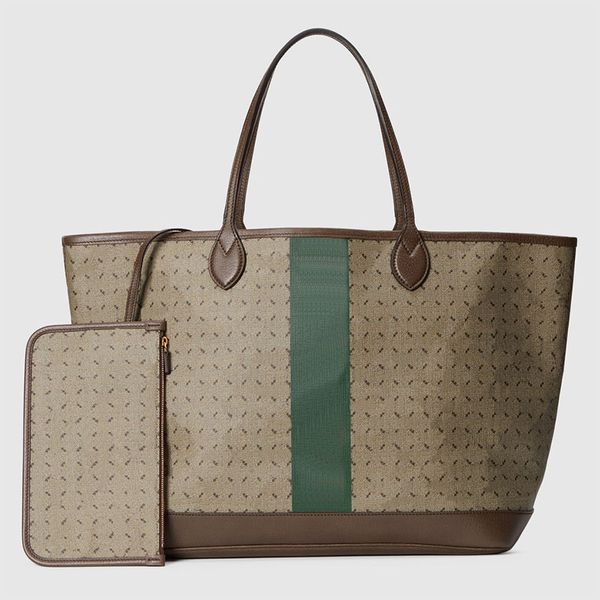 

man large tote bags men composite bag 40cm women handbags shoulder bags shop bags purse canvas leather coin walets zipper pouch classic lett