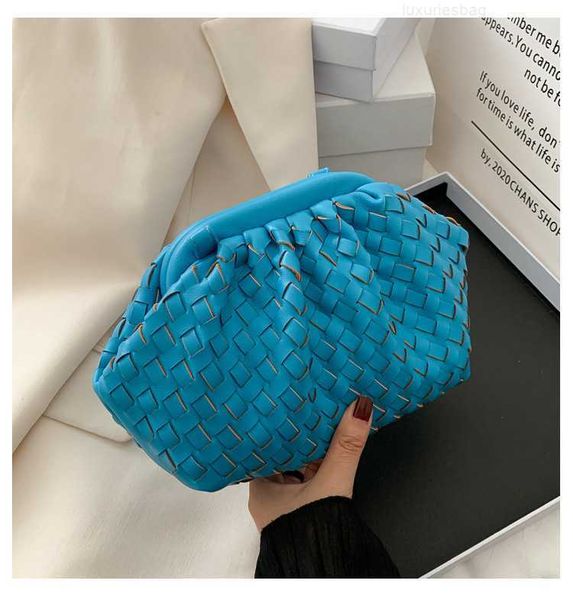 

botega venates jodie mini teen intrecciato pouch dumpling women's small fashion woven cloud net red messenger bag 75au
