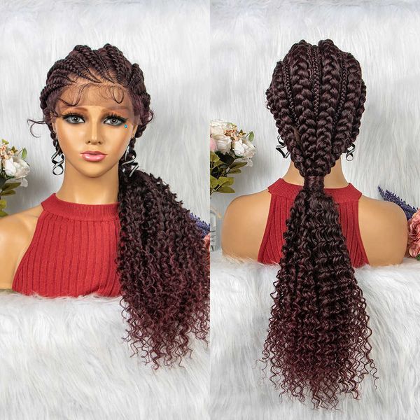 

1 strand braid selling chemical fiber head cover lace braids wig230323, Black