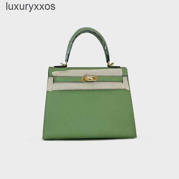 

outdoor bag palm hand layer designer kellies women's bags second-generation 2023 leather cow handbag shoulder 25cm trend v1wu