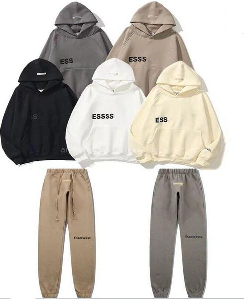 

spring sweater 2023 fear essentia designer hoodie men oversize autumn women knitting ess silicon skateboard high god hoody hooded, Black