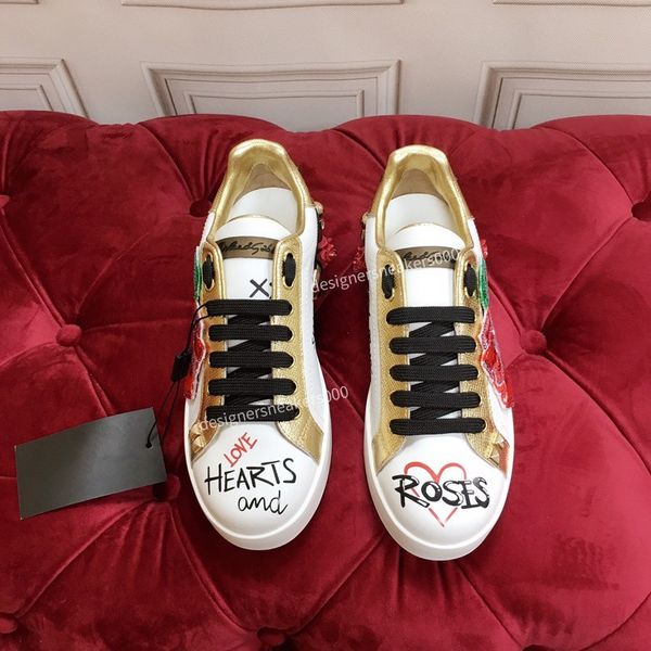 

new esigner men women causal shoes fashion woman leather lace up platform sole sneakers white black for men women sneakers