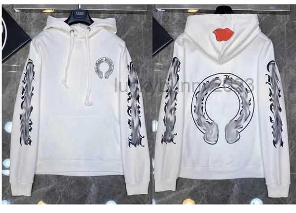 

designer mens hoodies chrome sweatshirts heart hoodie ch long sleeve jacket loose coat hooded hoody men woman hip hop baseball sweatshirt 9i, Black