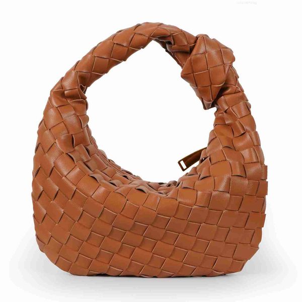 

botega venates jodie mini teen intrecciato pouch summer oxhorn woven fashion portable women's bag cfay