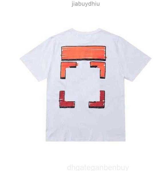 

2023 summer off brands men's women designers t shirts loose tees tshirt luxury clothing street white black short fashion sleeve o-neck