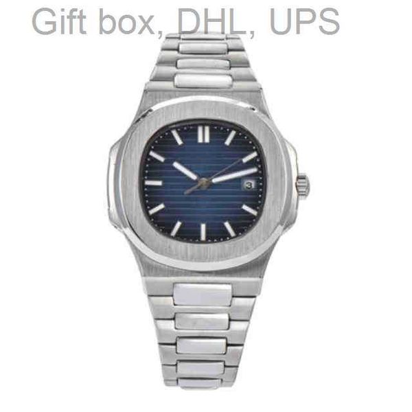 

movement automatic men 40mm mechanical watches edition stainless steel nautilus wristwatch ia4e, Slivery;brown