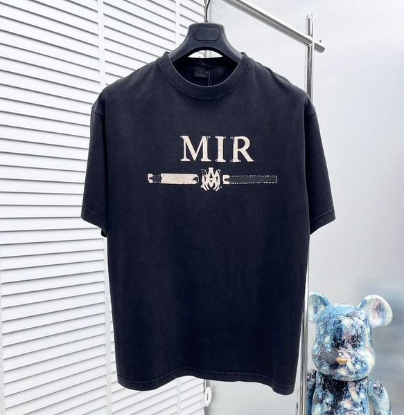 

men's plus tees & polos round t-shirt plus size neck embroidered and printed polar style summer wear with street pure cotton 4557y, Black;brown