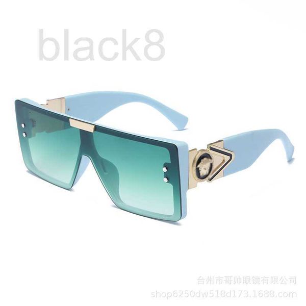 

sunglasses designer new brown gradient sunglasses for women's advanced feeling large frame trend rogr, White;black
