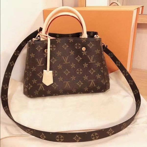 

designers handbags purses montaigne bag women tote brand letter embossing genuine leather crossbody shoulder bags louise purse vutton crossb