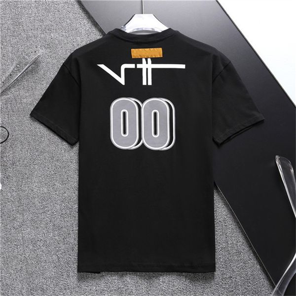 

tees designer mens t shirt summer short sleeve letter print men women lovers luxury t-shirts fashion senior pure cotton 07, White;black