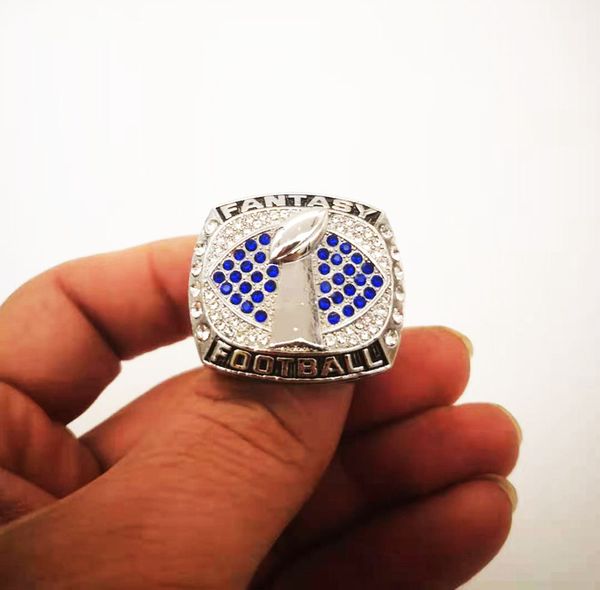 

2021 fantasy football ring championship ring drop shipping, Silver