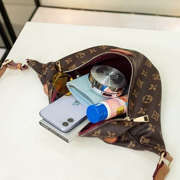 

2023 stlye famous bumbag cross body fashion shoulder bag brown waist bags bum waist bags