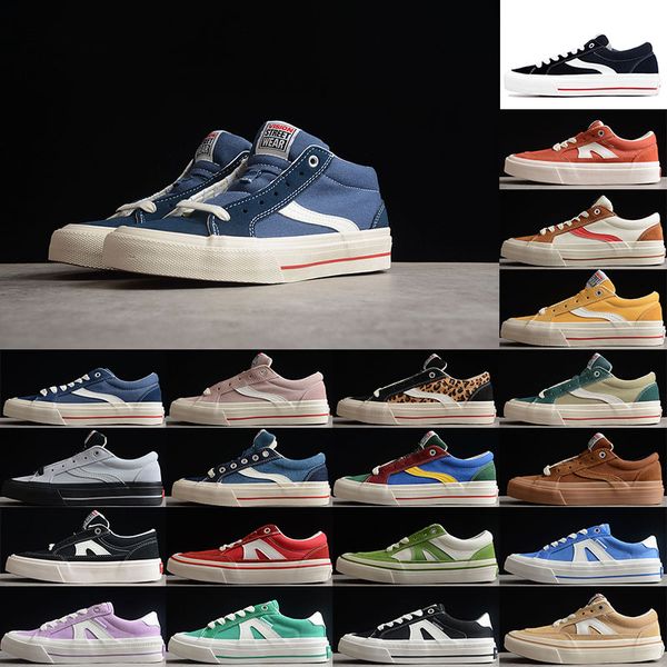 

new vision street wear men canvas shoes odd cirkus astley pro skateboard sneakers stick light flat white women classic sports trainers