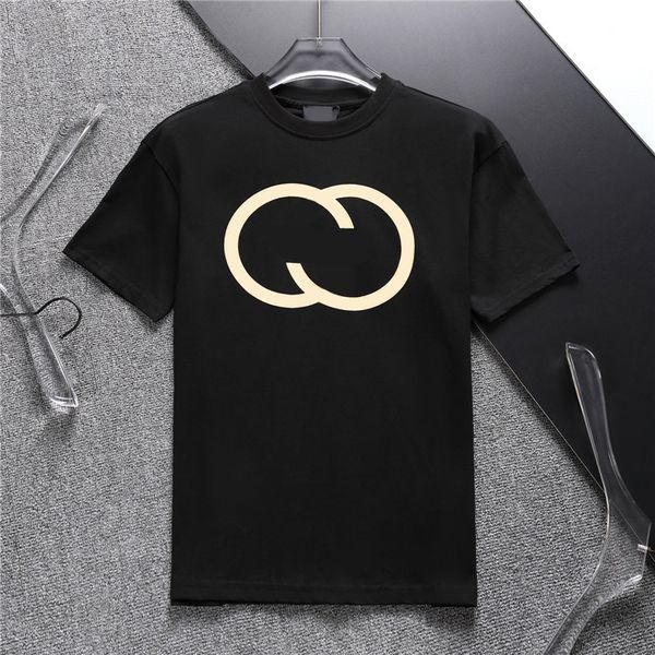 

tees designer mens t shirt summer short sleeve letter print men women lovers luxury t-shirts fashion senior pure cotton 20, White;black