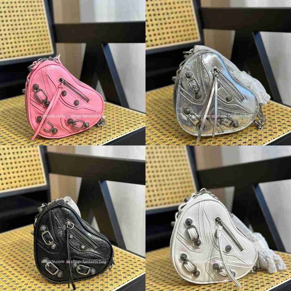 

balenshijia genuine leather bag heart luxury leather envelope underarm square flap hobo shoulder fashion designer envelope tote messenger cr