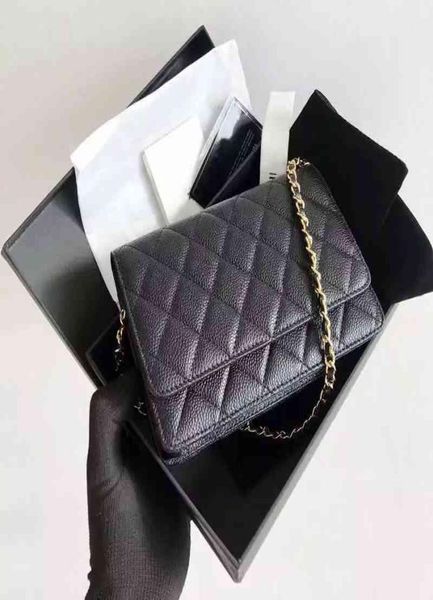 

luxury brand woc fashion simple small square bag women039s designer real leather chain mobile phone shoulder handb7496874, Red;black
