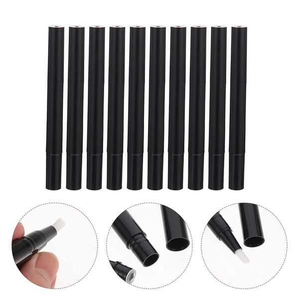 

3ml 5ml empty nail oil pen with brush, twist pen for tooth whitening, gel lip gloss container, eyelash growth liquid tube