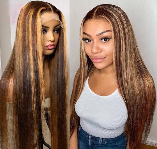 

high gloss straight 13x4 human hair lace front wig all sizes 28quot 100 brazilian hair 1503397603, Black